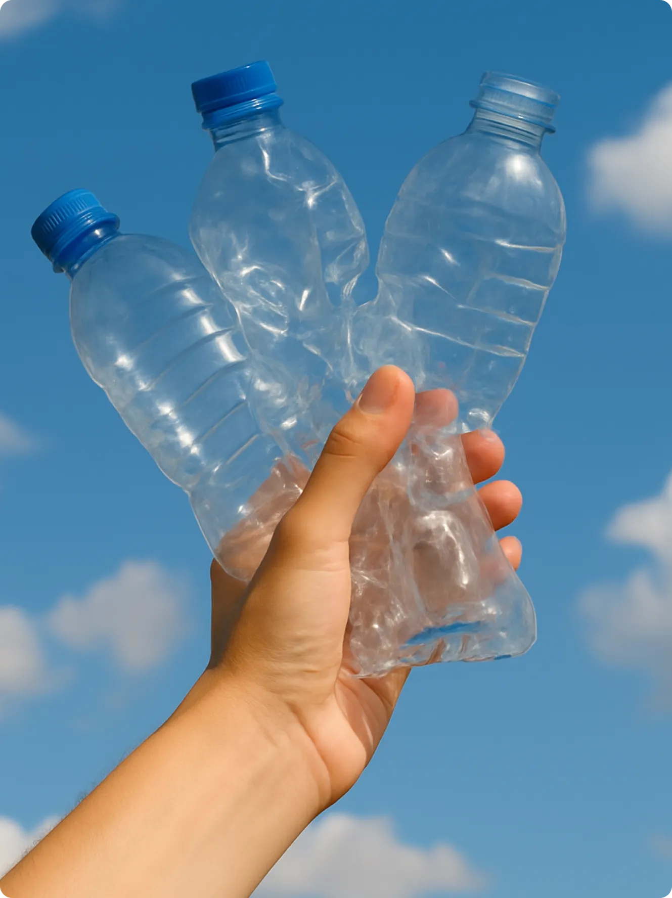 We eliminate plastic