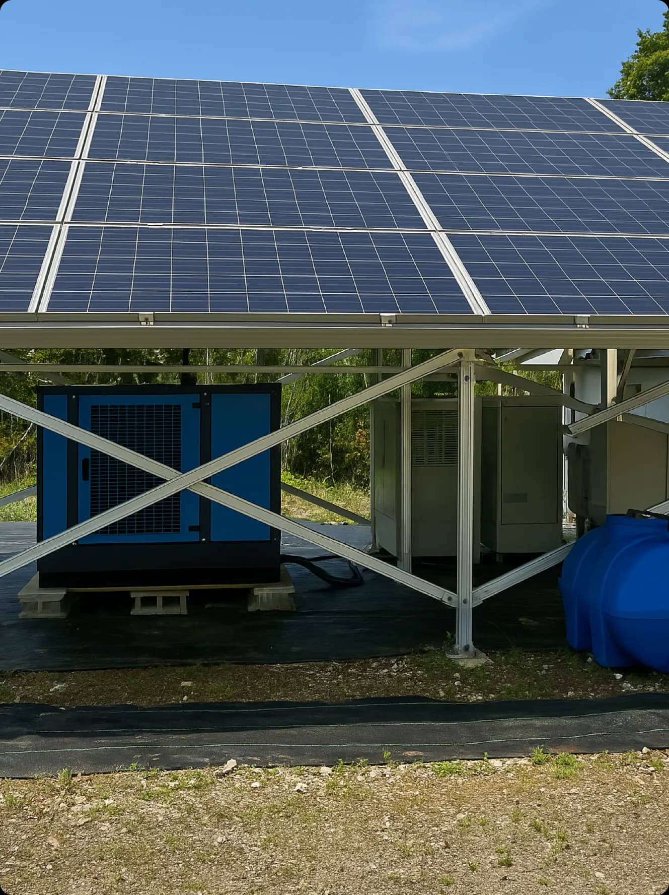 Puede funcionar con energía solar